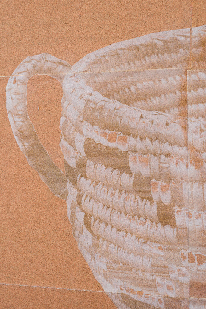 Woven basket photohraph